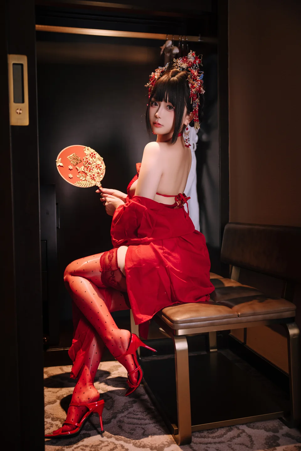 日奈娇 - 洞房花烛 [190P,5V-1.69GB]  tg@simisebaisi 【丝足阁】075.webp